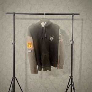 The Hundreds [Rare] Black and Gray Graphic Hoodie 💣